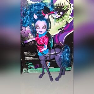 Monster High Centaur Doll with Blue Hair
